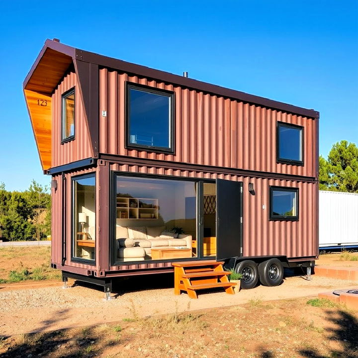 container cabin tiny house