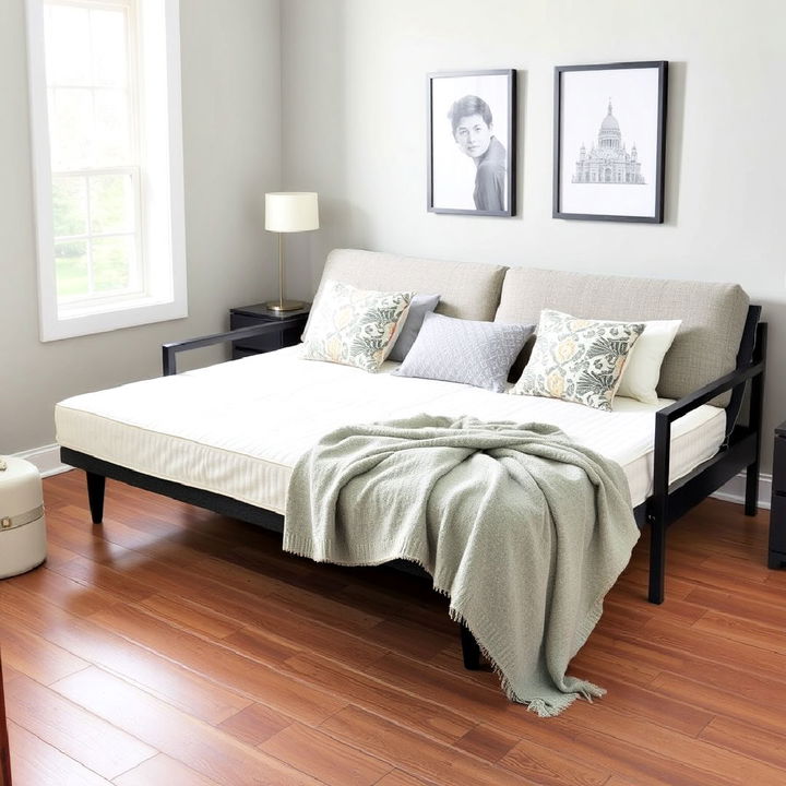 convertible futon for guest rooms