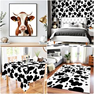 cow print room decor ideas