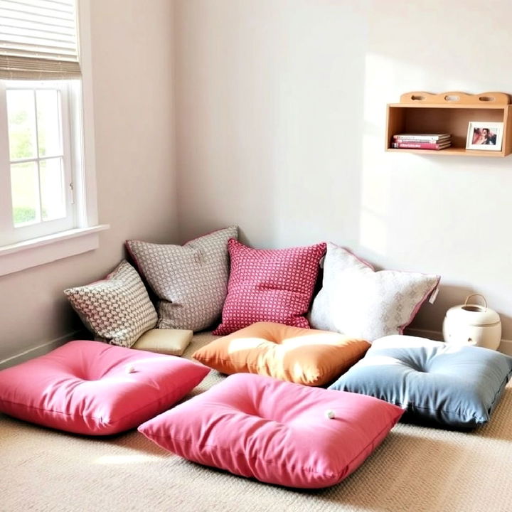 cozy floor cushions for relaxation