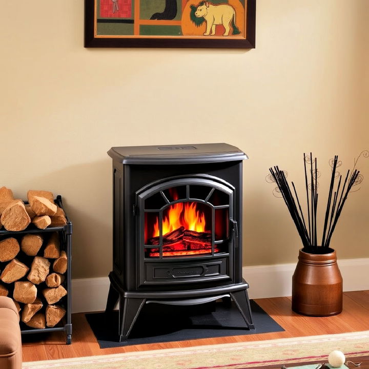 cozy freestanding electric stove