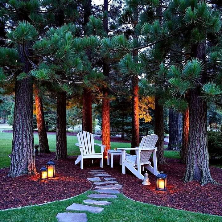 craft a cozy pine tree nook