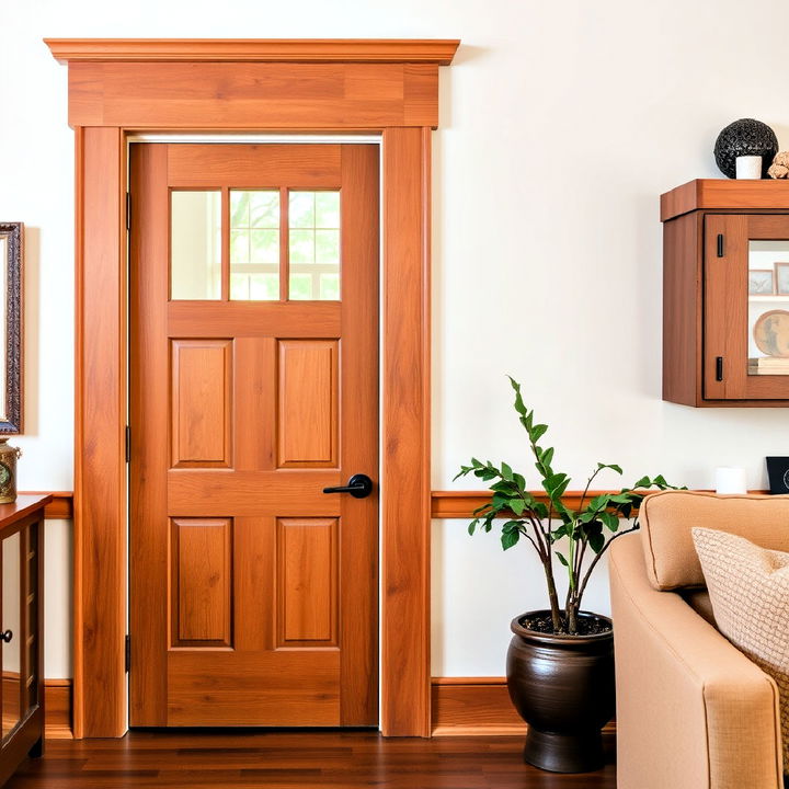 craftsman style door trim