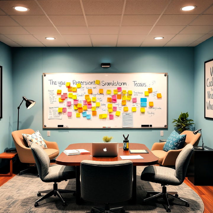 creative brainstorm room