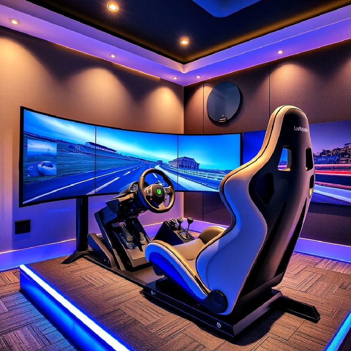 custom high definition racing simulator