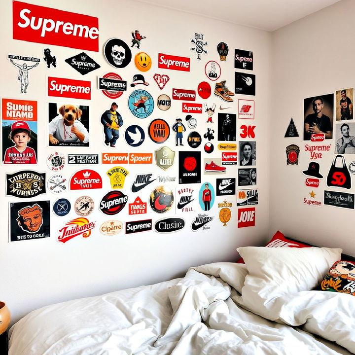 custom hypebeast stickers decor