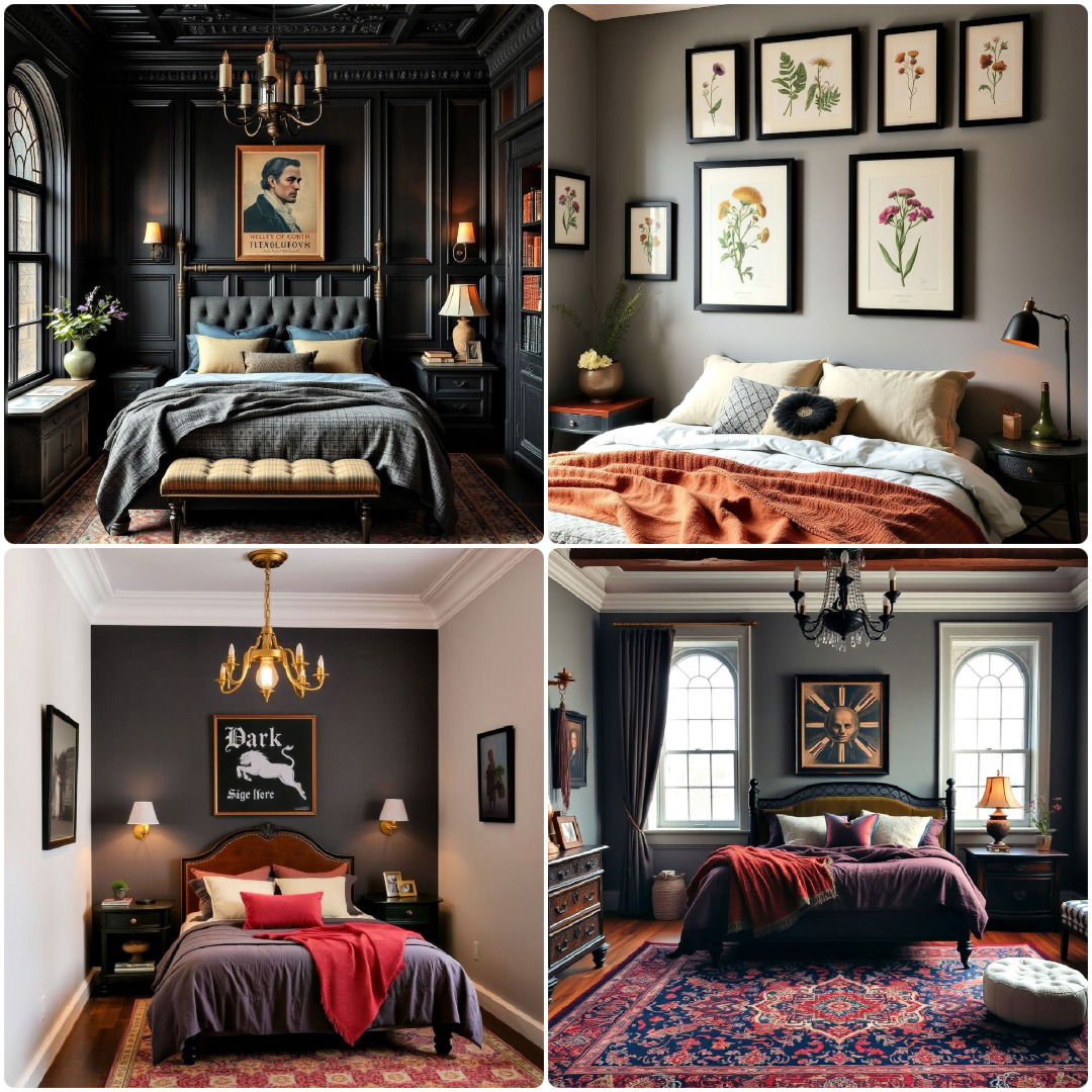 25 Dark Academia Bedroom Ideas for A Timeless Aesthetic