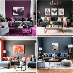 dark grey couch living room ideas