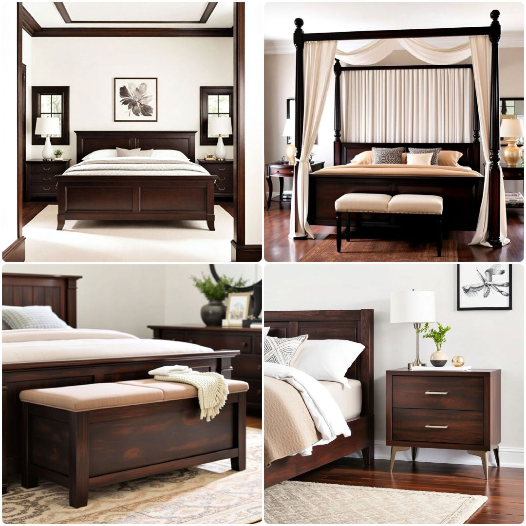 20 Dark Wood Bedroom Ideas for A Luxurious Look