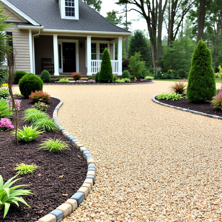 decorative garden bed edging