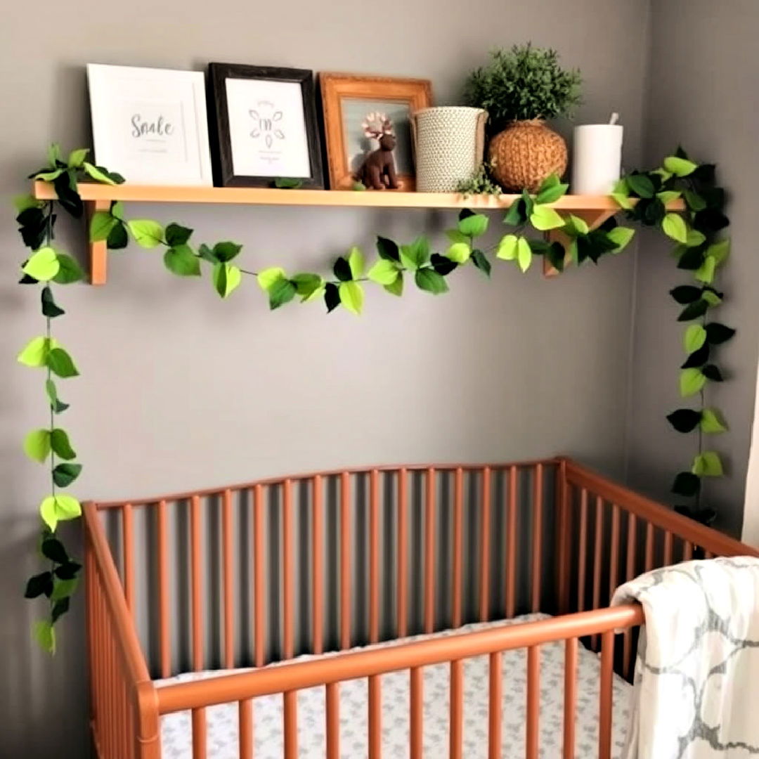 decorative leaf garland decor