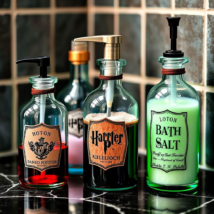 decorative potion inspired bottle accessories