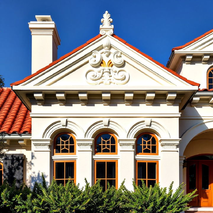 decorative roof cornices