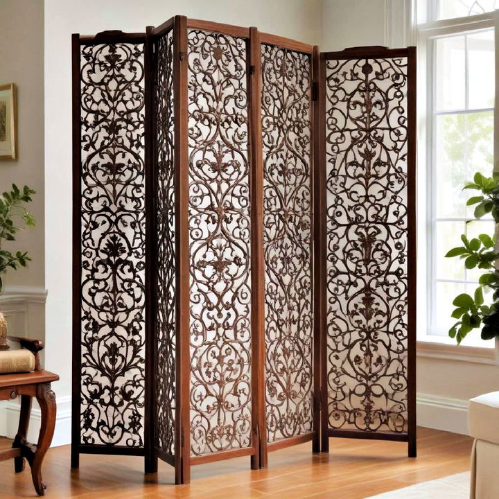 decorative screen for any victorian setting