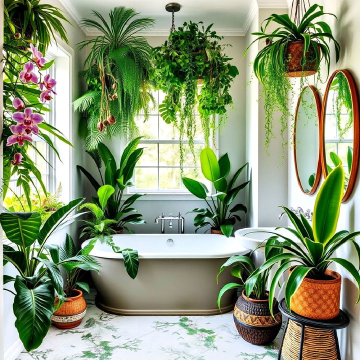 decorative tropical plants