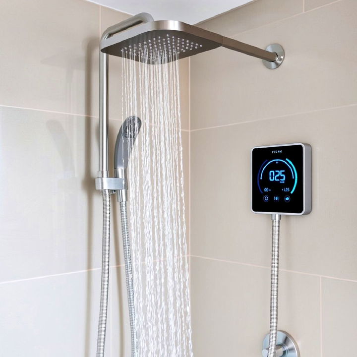 digital shower control