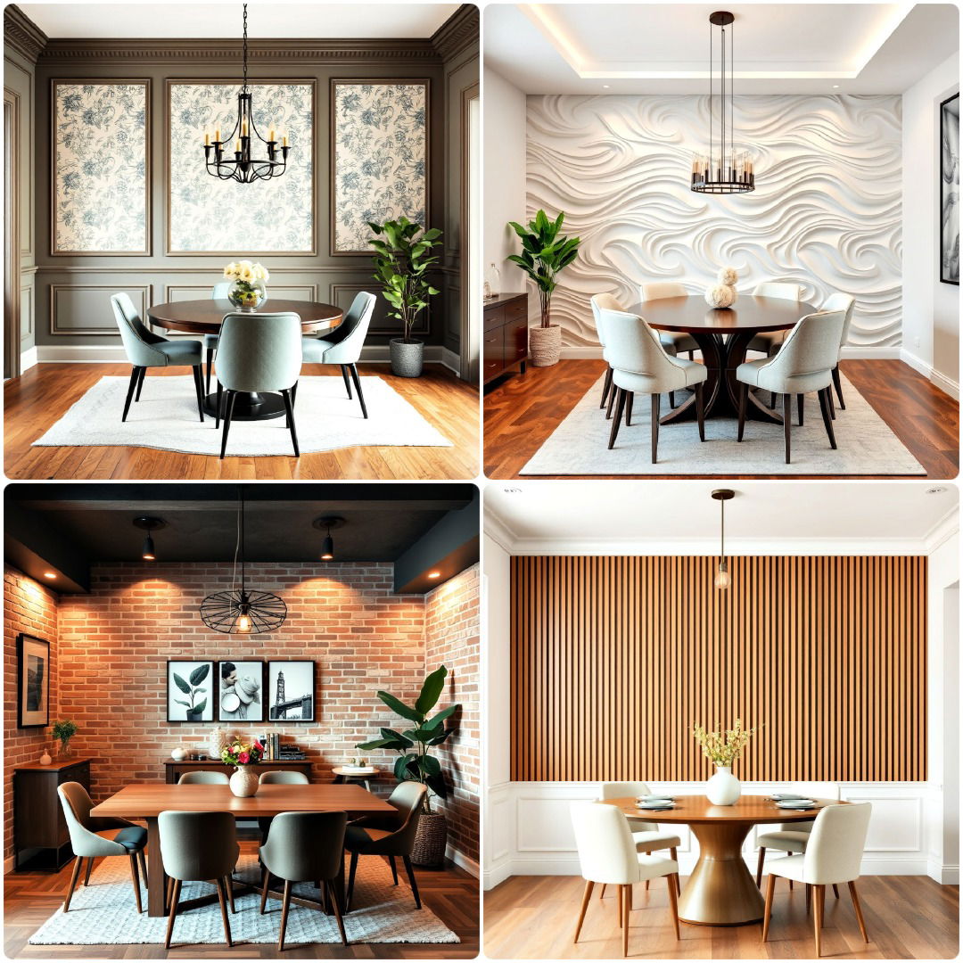 dining room wall paneling ideas