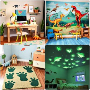 dinosaur themed kids room ideas