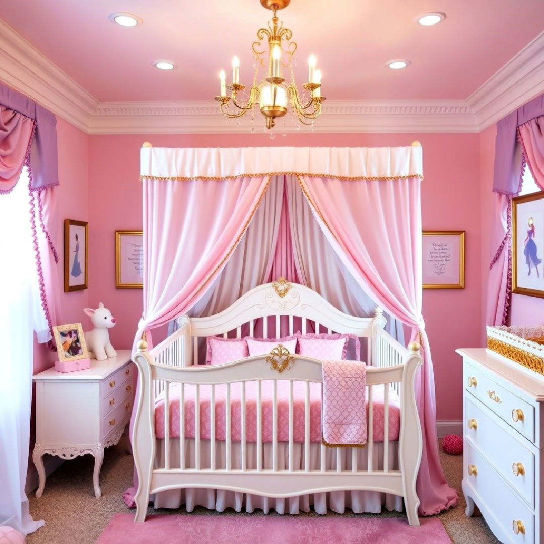 disney princess canopy bed design