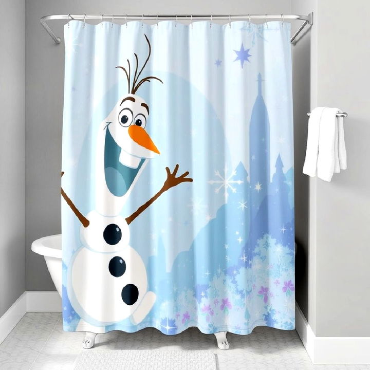 disney themed shower curtains for kids