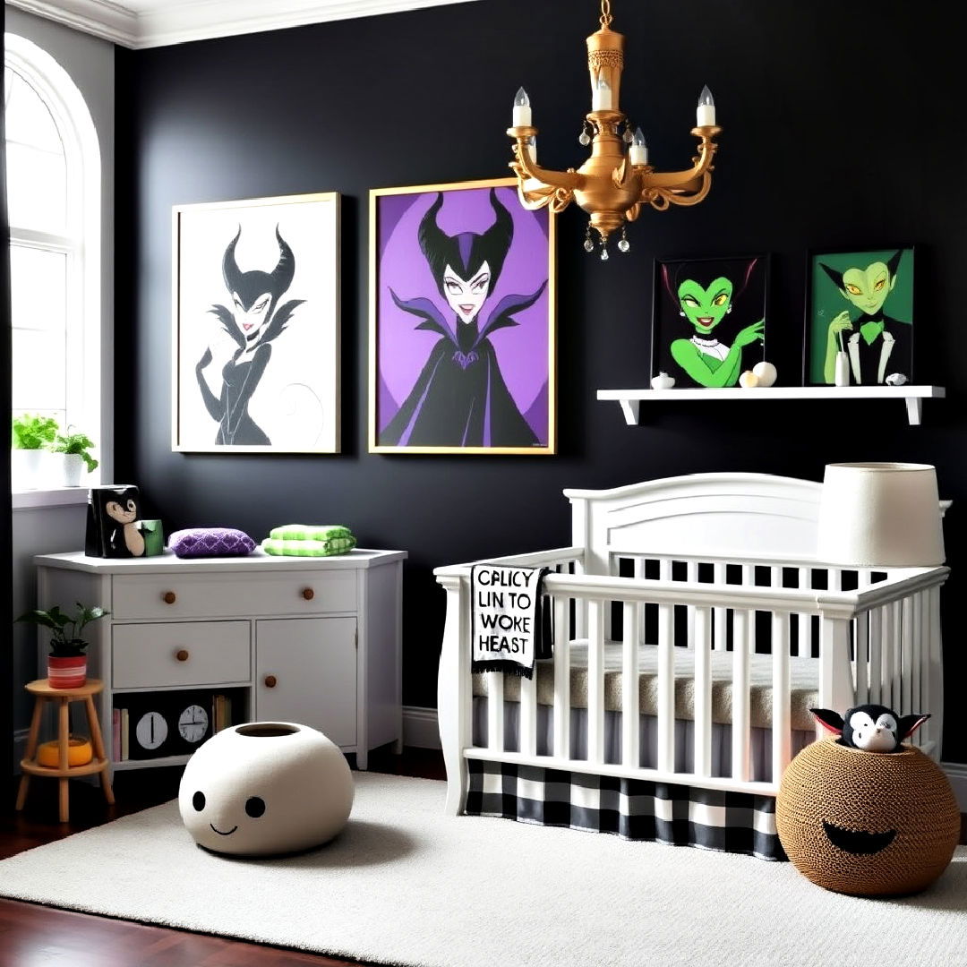disney villains themed nursery