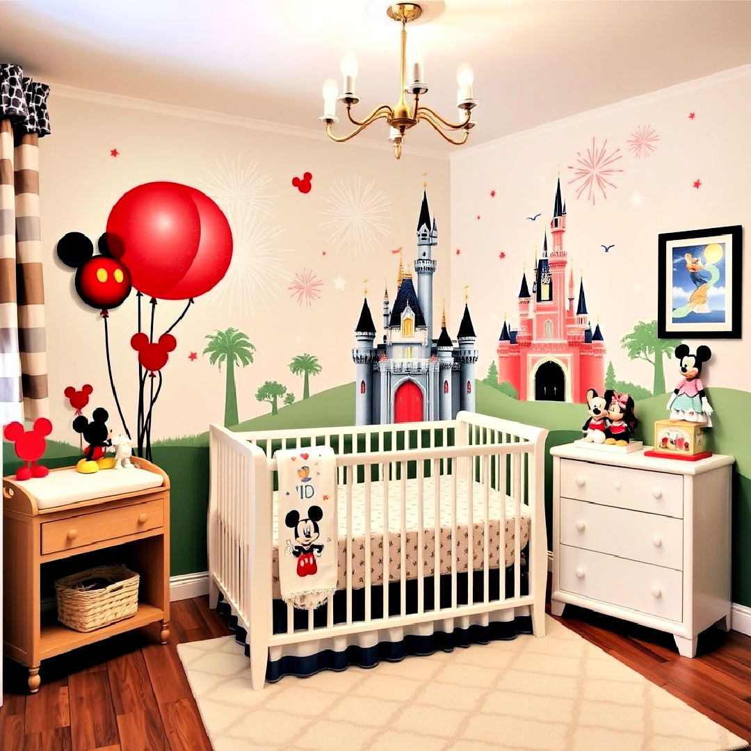 disneyland theme park nursery design