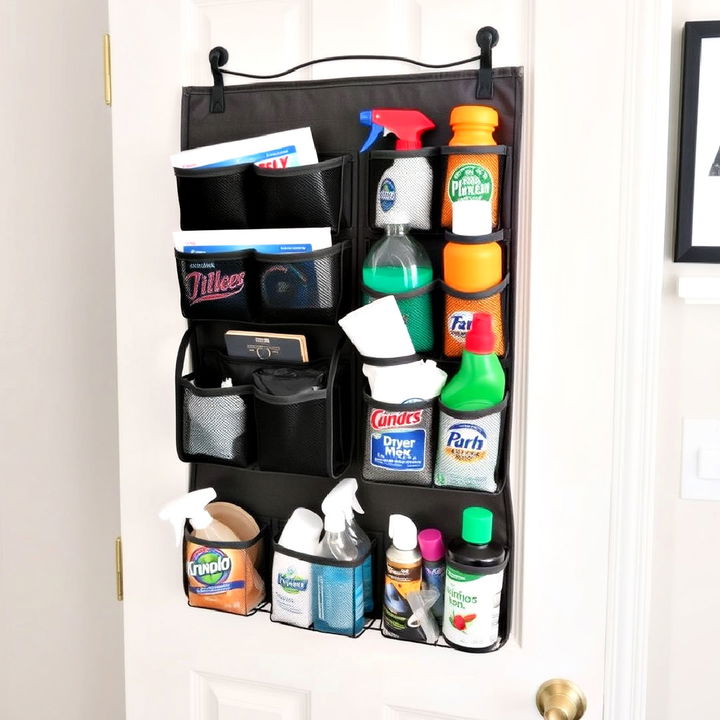 door mounted organizer for smaller items