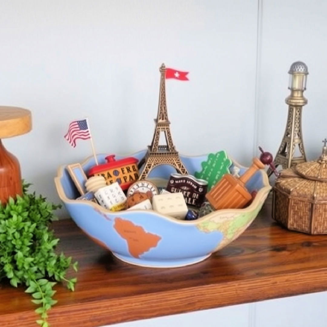 dough bowl travel souvenir display