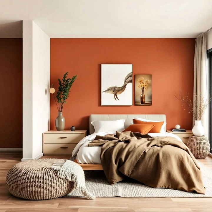 earthy color palettes organic modern interior