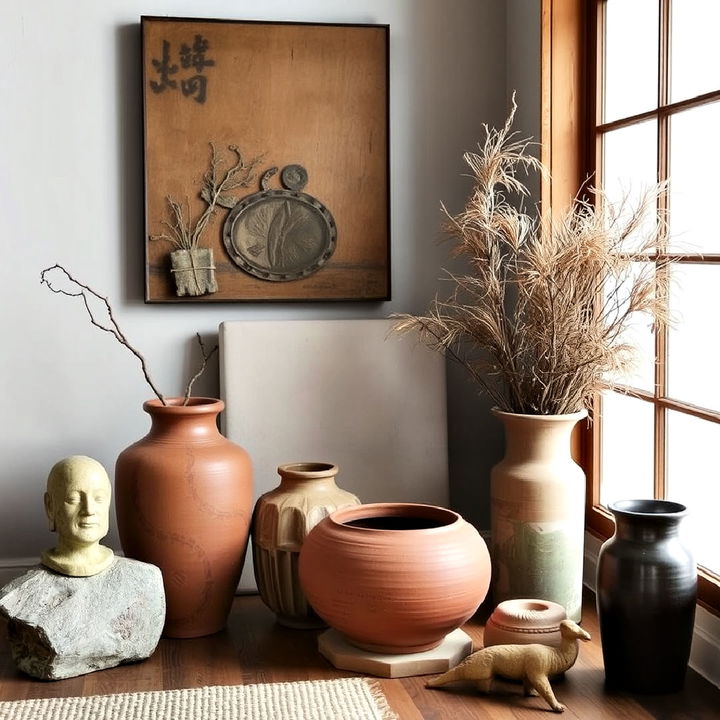 earthy decor wabi sabi interior