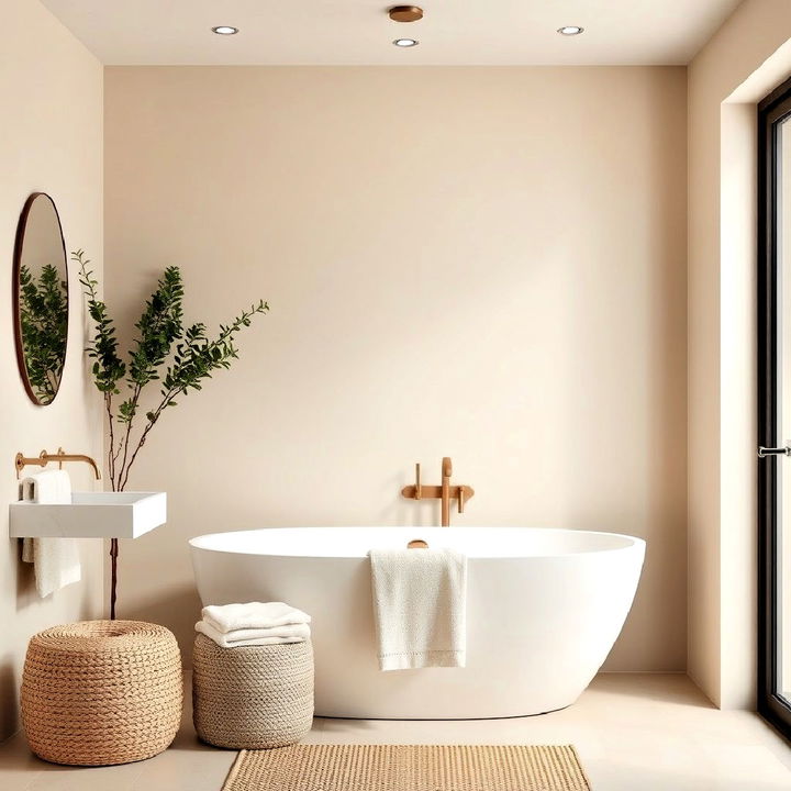 earthy neutral color schemes for bathroom