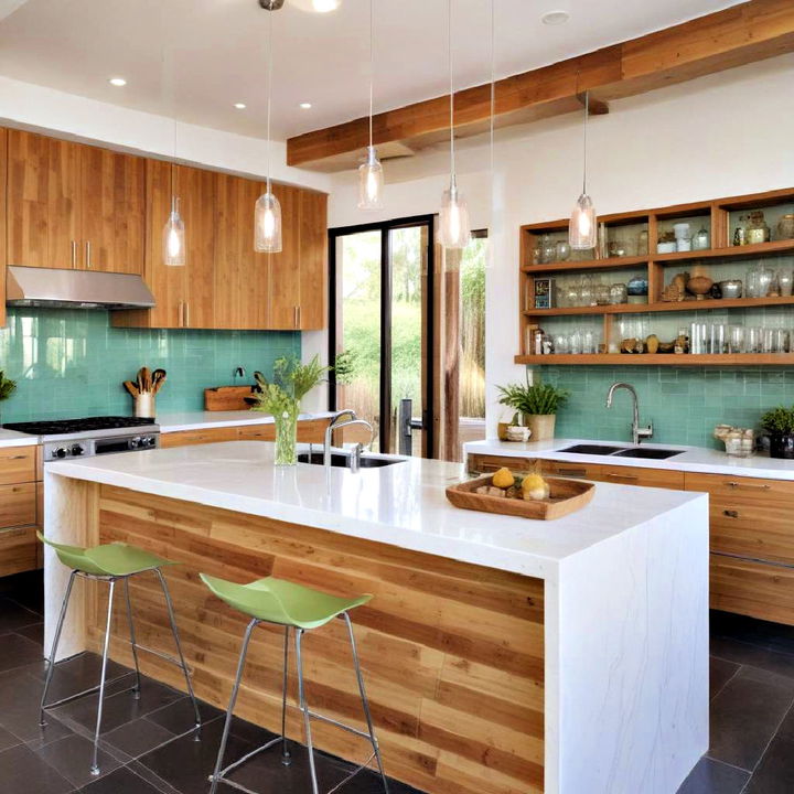 eco friendly and beautiful kitchen makeover