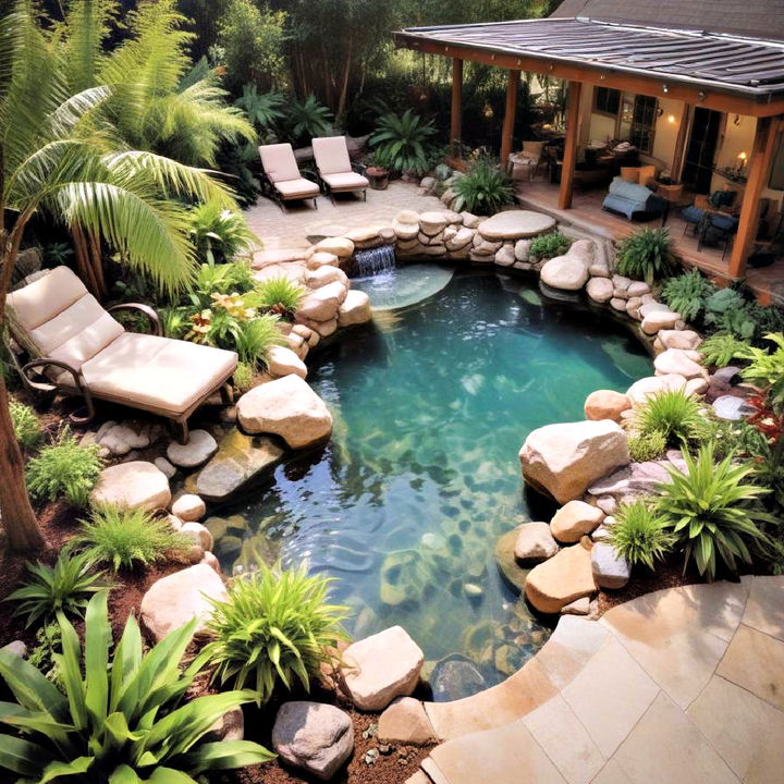 eco friendly and beautiful lagoon pool