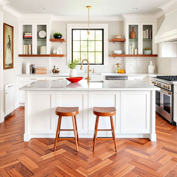 elegance hardwood herringbone floor