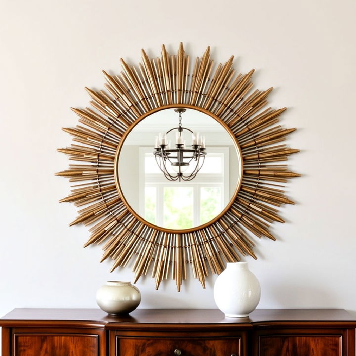 elegance sunburst mirror