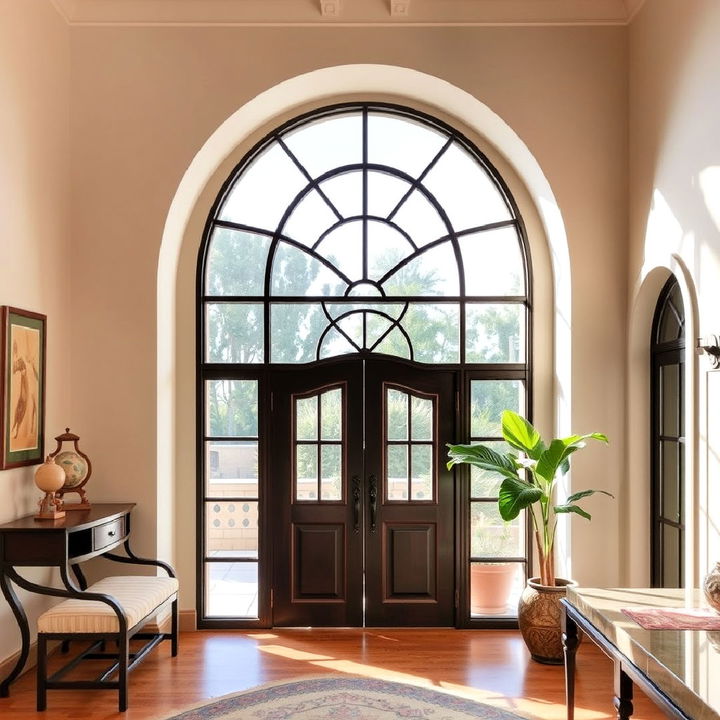 elegant arched doorway