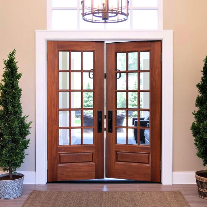 elegant french door