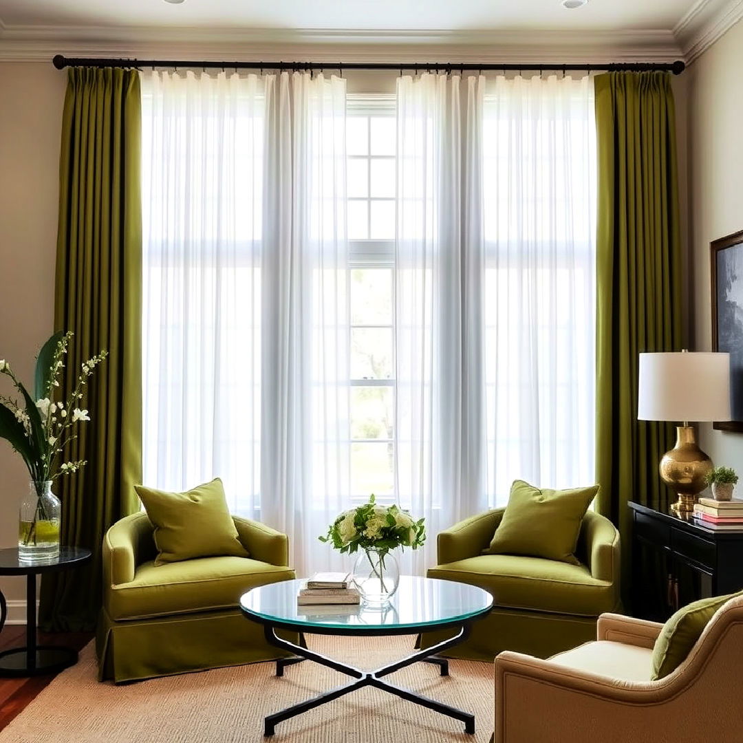 20 Olive Green Living Room Ideas To Refresh Your Space