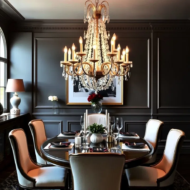 elegant parisian chandelier