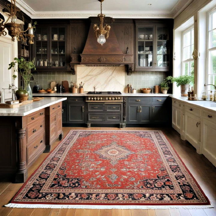 elegant persian rug for victorian interiors