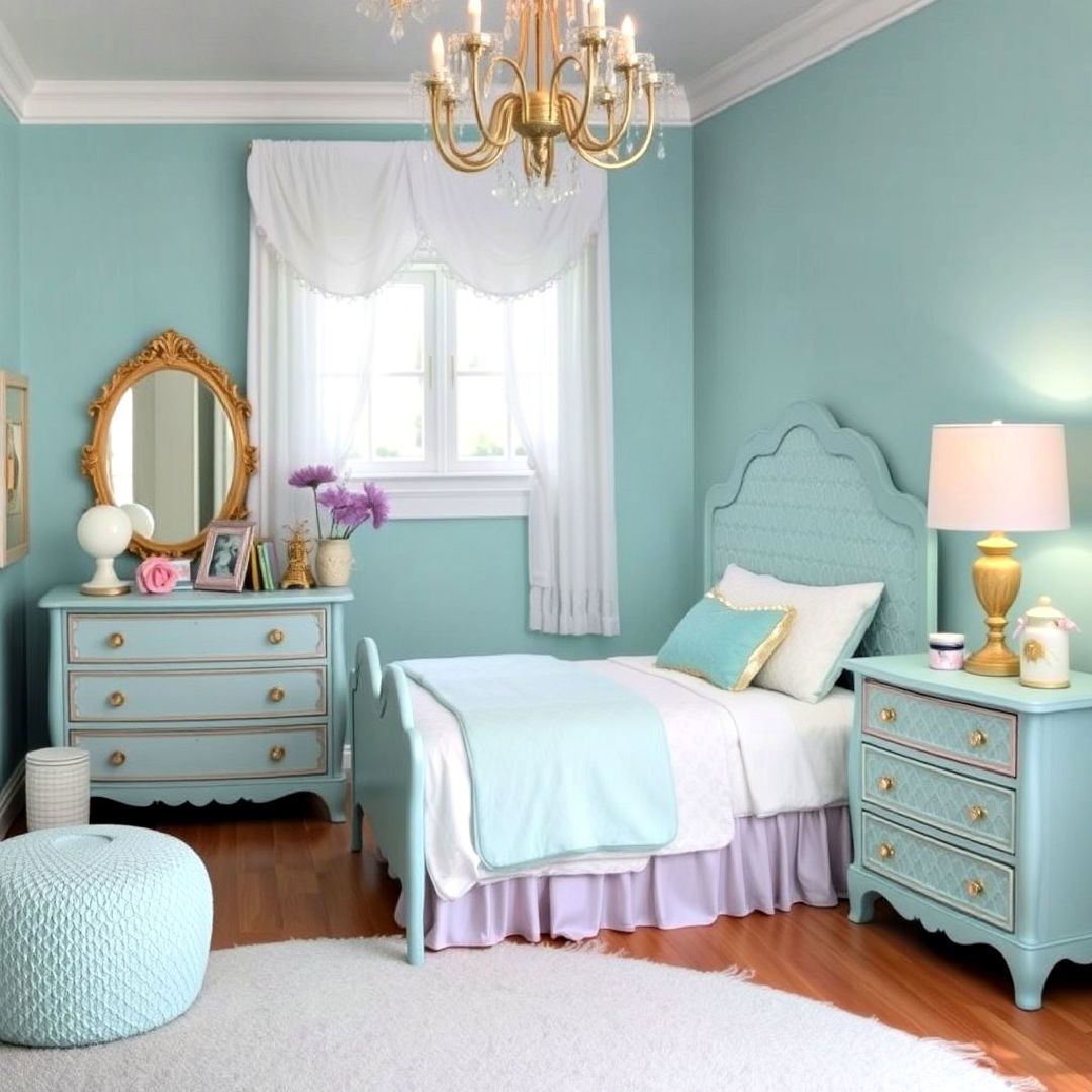 elegant scalloped edged furniture