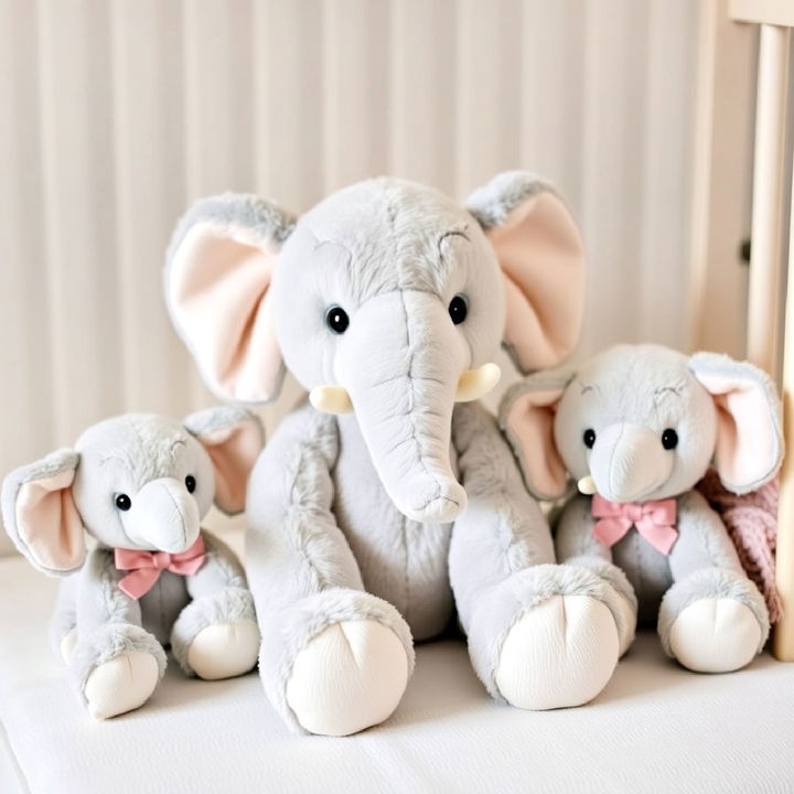 elephant plush toys for nursery decor