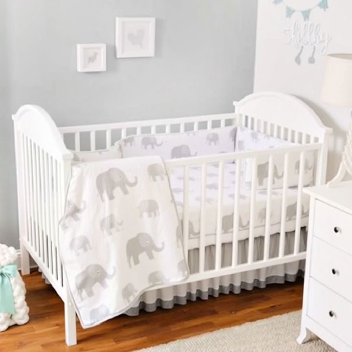 elephant themed bedding for nursery