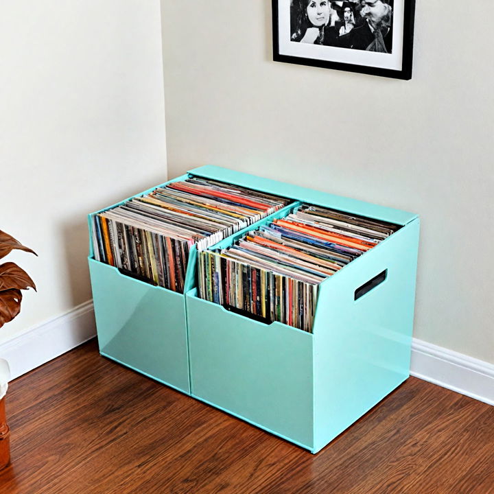 expandable record bins idea