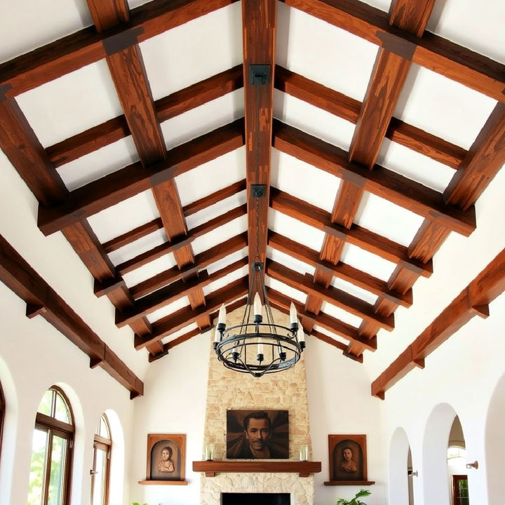 exposed timber ceilings