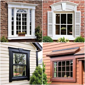 exterior window trim ideas