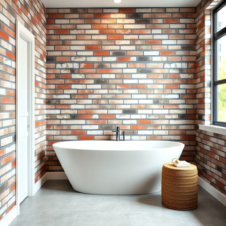 faux brick wall panels