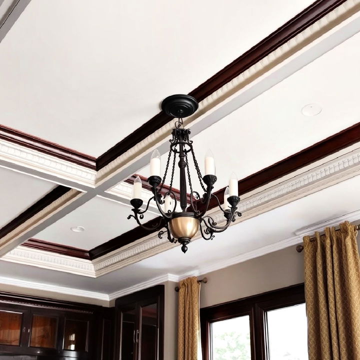 faux finish ceiling trim