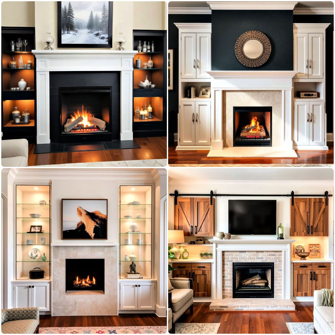 25 Fireplace Built-in Ideas for Every Style