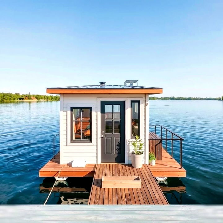 floating tiny house